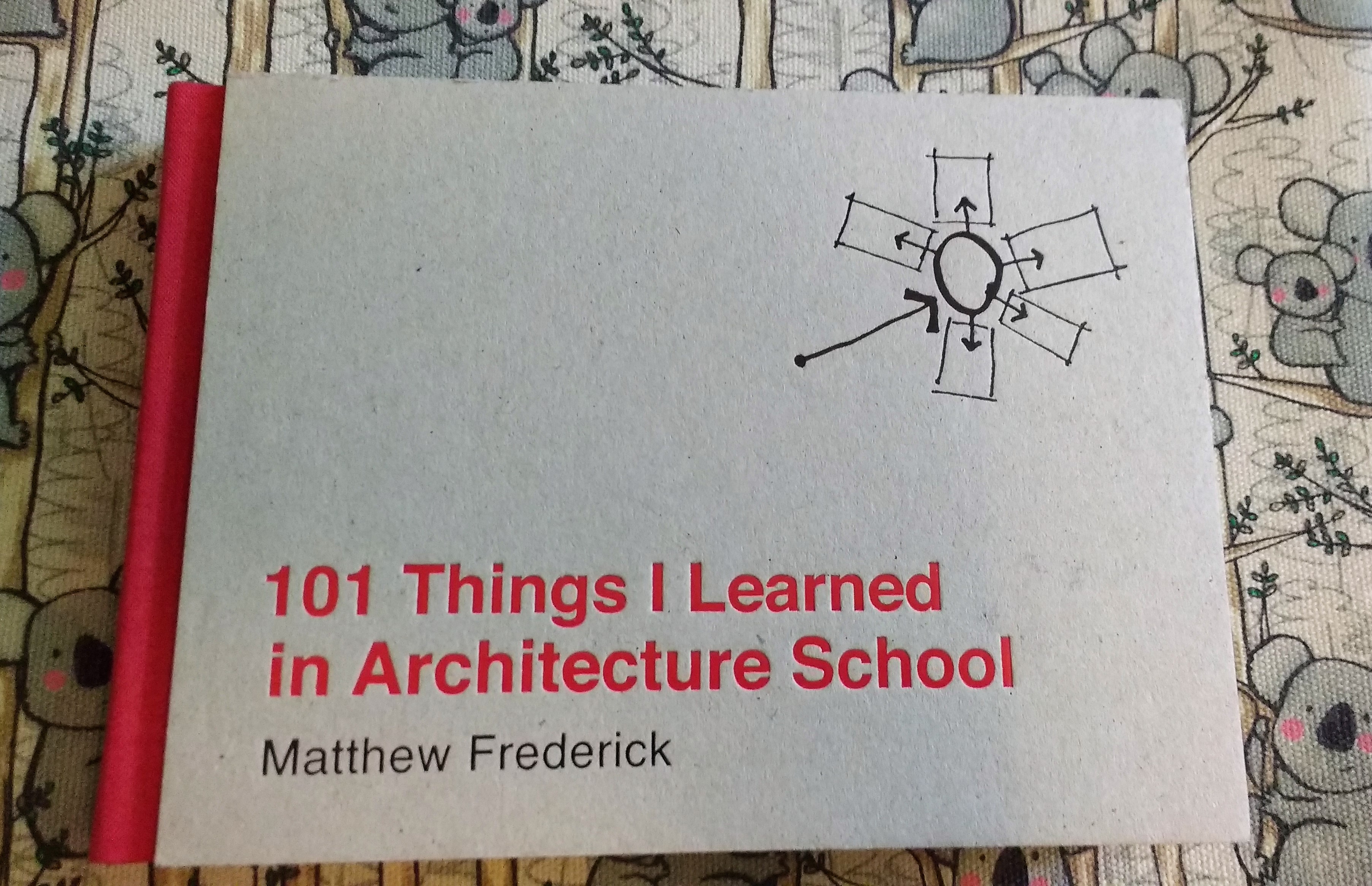 101 Things I Learned in Architecture School de Matthew Frederick
